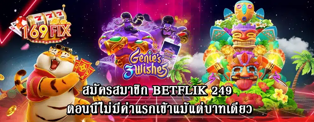 สมัครสมาชิก betflik 249 ตอนนี้ไม่มีค่าแรกเข้าแม้แต่บาทเดียว